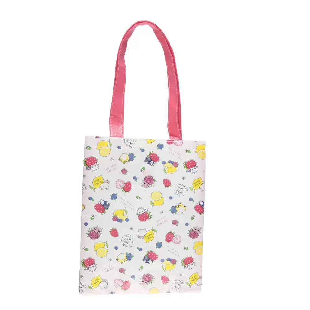 新的款托特包大容量洋气碎花帆布单肩包手提女学生购物袋定制