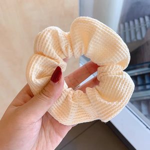 El encaje francés doble anillo de cabello de intestino grueso femenino de alta calidad cuerda de cabello de pelo de ballet dulce Meisen tocado de cabello