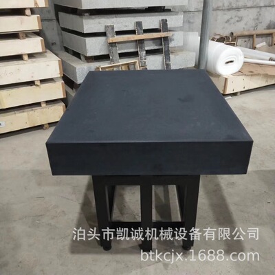 花岗岩平板工作台人工研磨大理石平台量具检测直线度天然石材打孔