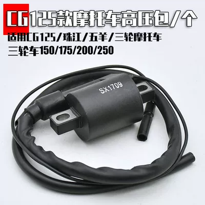 Three-wheel motorcycle electric device ignition High Voltage package CG125 voltage regulator with resistance pure copper spark plug cap accessories (Alovlandırıcı (Vozduşka/İqniter)) - cg125-high-voltage-package
