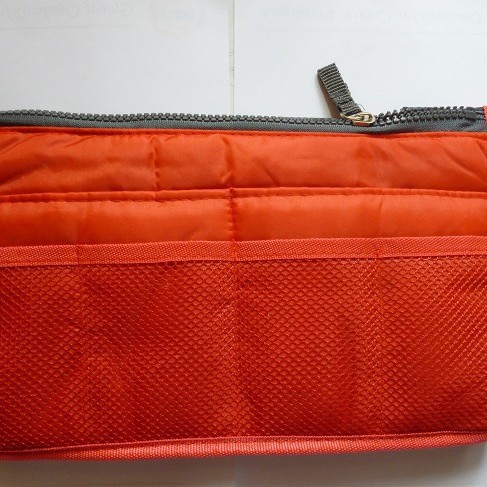 Bolsa de almacenamiento multifuncional plegable doble, bolso de gran capacidad, bolsa de clasificación engrosada, bolsa digital de viaje, almacenamiento mediano