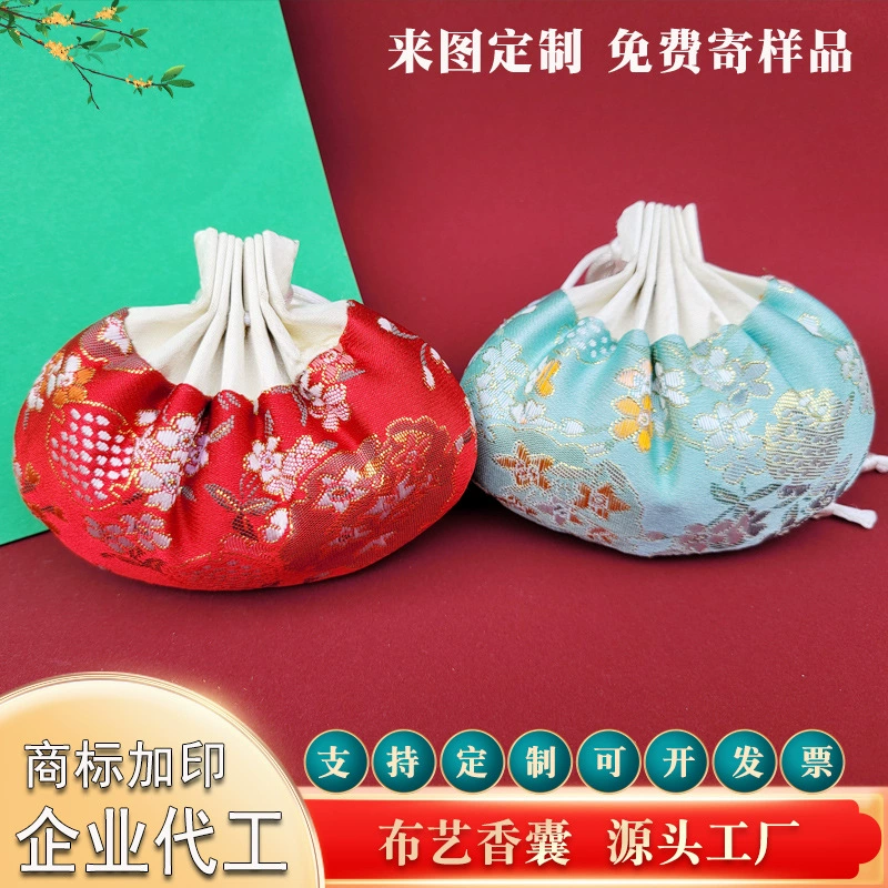 Антикварное Дворцовое Саше Hanfu Саше Украшение Ручная кладь Сумка с вышивкой Висячий орнамент Сумка от комаров Дракон Лодка Фестиваль Саше Пустая сумка