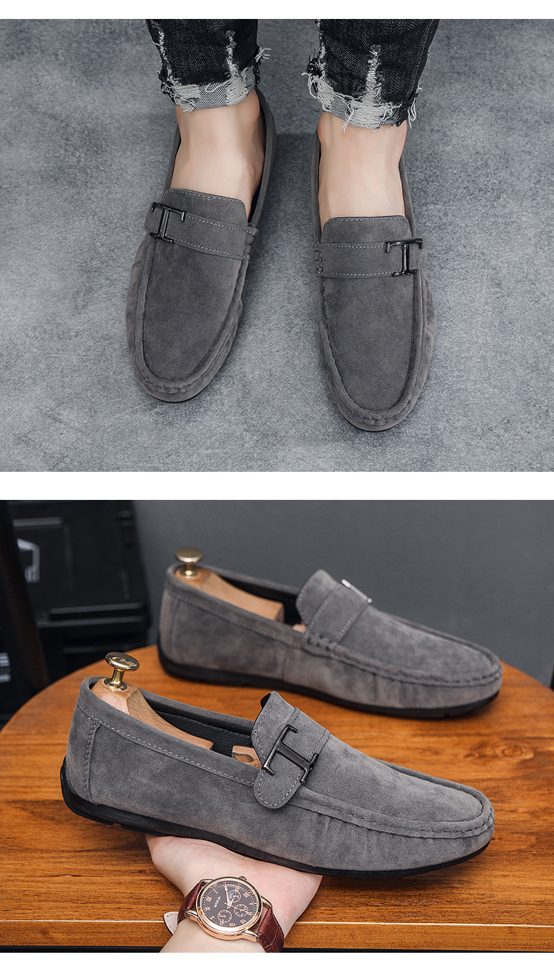 Νέα slip-on casual ανδρικά παπούτσια μαλακές σόλες μαλακή επιφάνεια αντιολισθητική_voghion.com