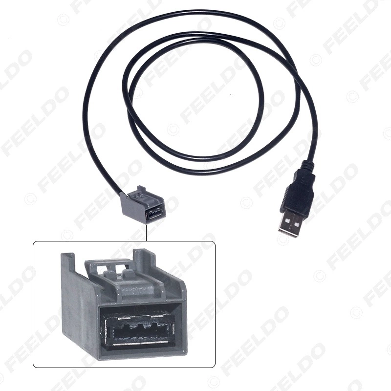 Применимо к Mitsubishi Outlander ASX Lancer/Honda Accord Odyssey Civic AUX-USB-кабель аудиоадаптера