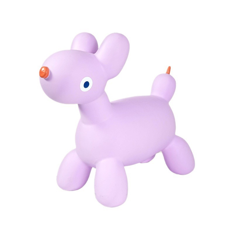 Jumping Horse Balloon Dog Kidsren's Inflatable Toy Pvc Jumping Deer Inflatable Horse Wholesale Rubber Horse Export Dropshipping