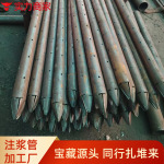 厂家圆管直供注浆钢花管隧道用108灌浆管棚边坡支护127管可加工