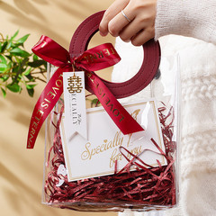 Transparent bag gift bag wedding tote bag holiday practical empty box gift box Instagram style wedding candy bag