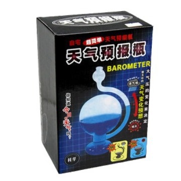 Pronóstico del tiempo botella Regalo de Cumpleaños creativo pronóstico del tiempo barómetro amigo regalo