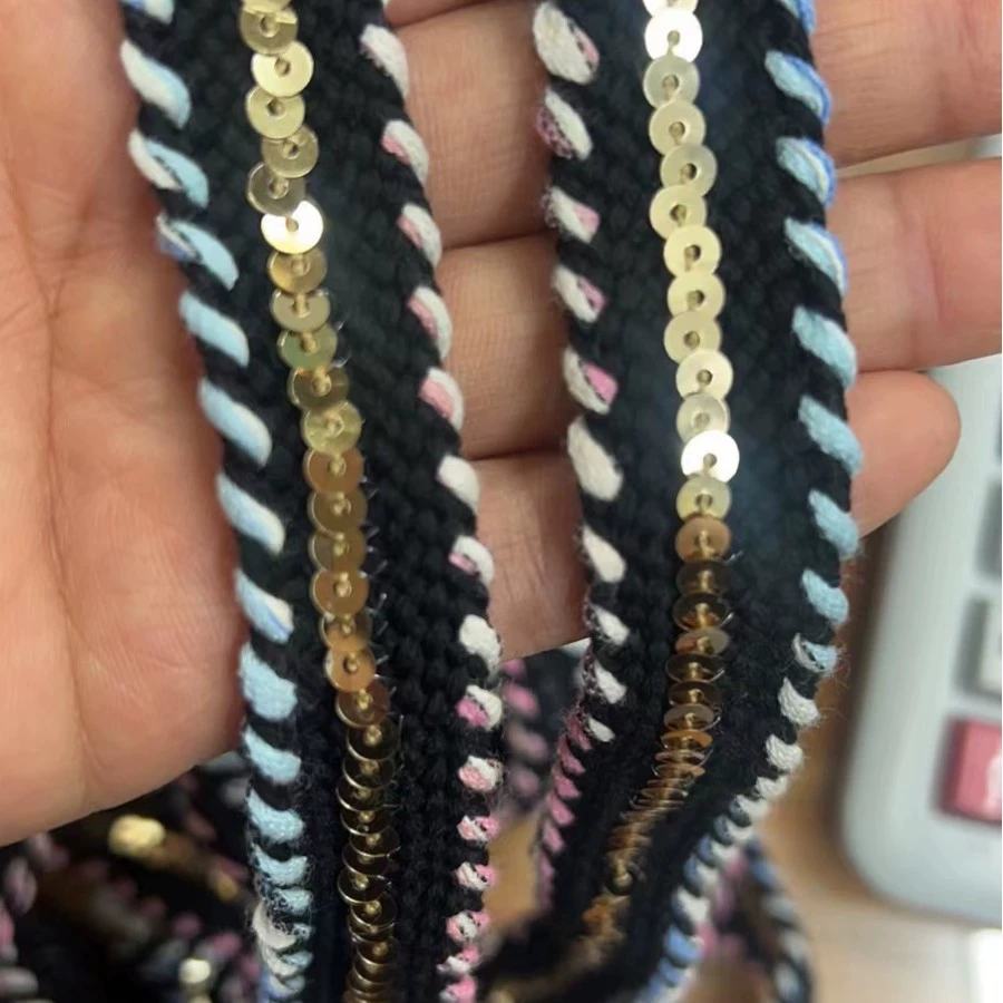 Шпенька плетеная часть шнура окрашенная веревка специальная плетеная веревка