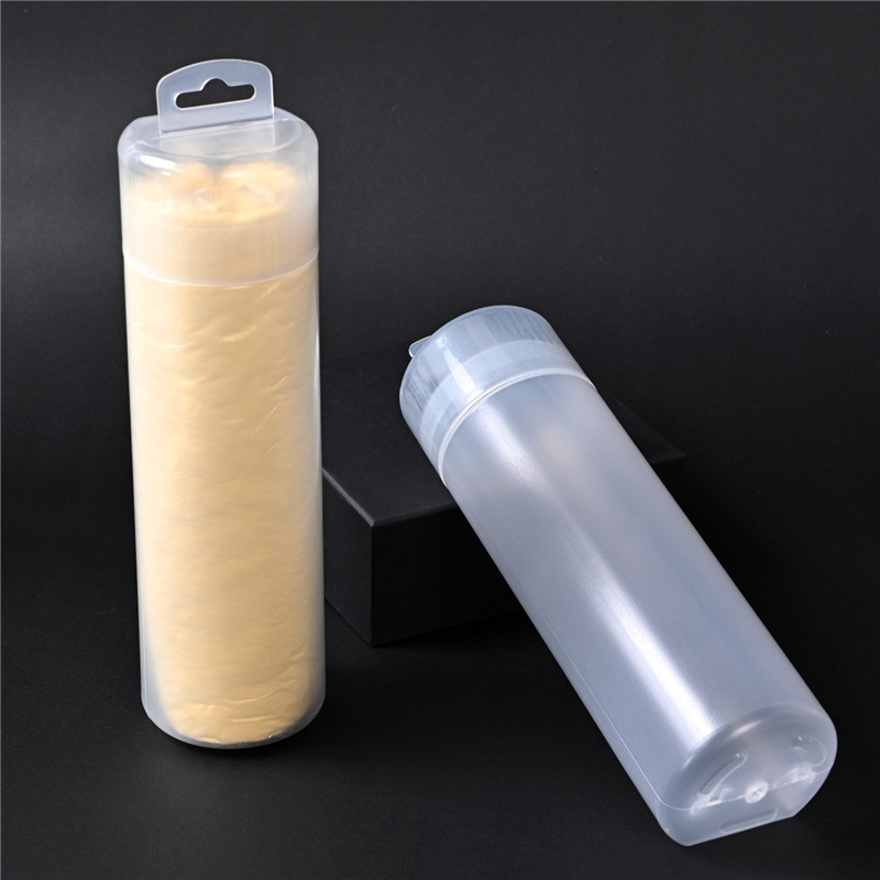 冷感毛巾筒家庭用品收纳筒pp包装容器毛巾瓶支持可指定模型印logo