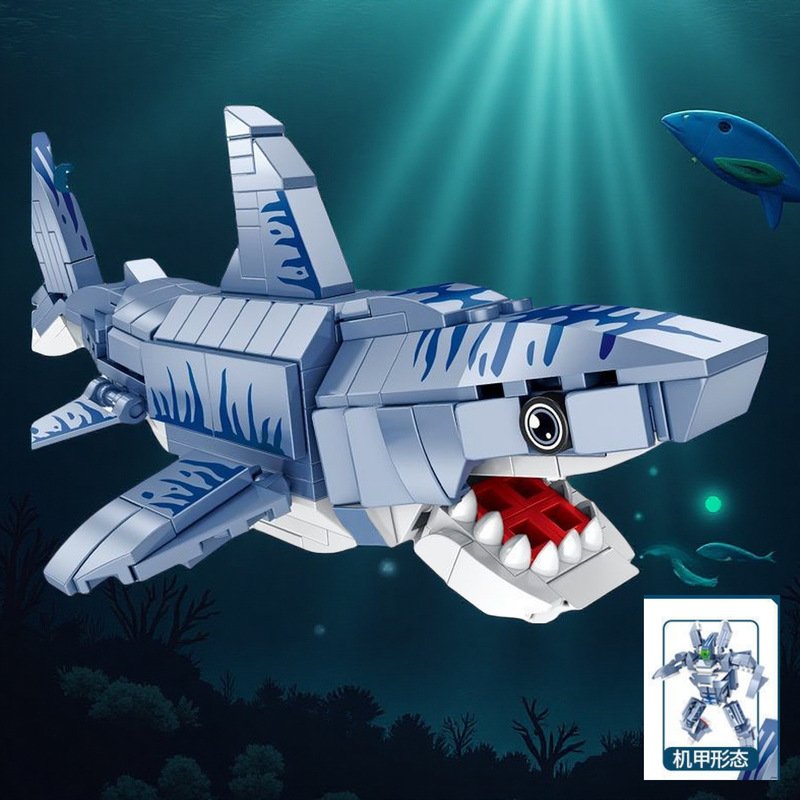 2026 New Model of Marine Life Animals, Lobster, Shark, Crab, Whale, Kidsren's Educational Building Blocks, Kidsren's Toys 2026 New Model of Marine Life Animals, Lobster, Shark, Crab, Whale, Kidsren's Educational Building Blocks, Kidsren's Toys
