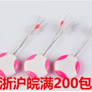 Powder Buckle Premium 7+1 Competitive Silicone Space Beans Blocking Beans Transparent Cylindrical Straight Column Fishing Gear Fishing Small Accessories
