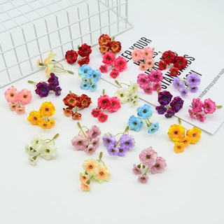 仿真蔷薇花串中号diy手工簪花草帽搭配装饰仿真花装饰假花人造花