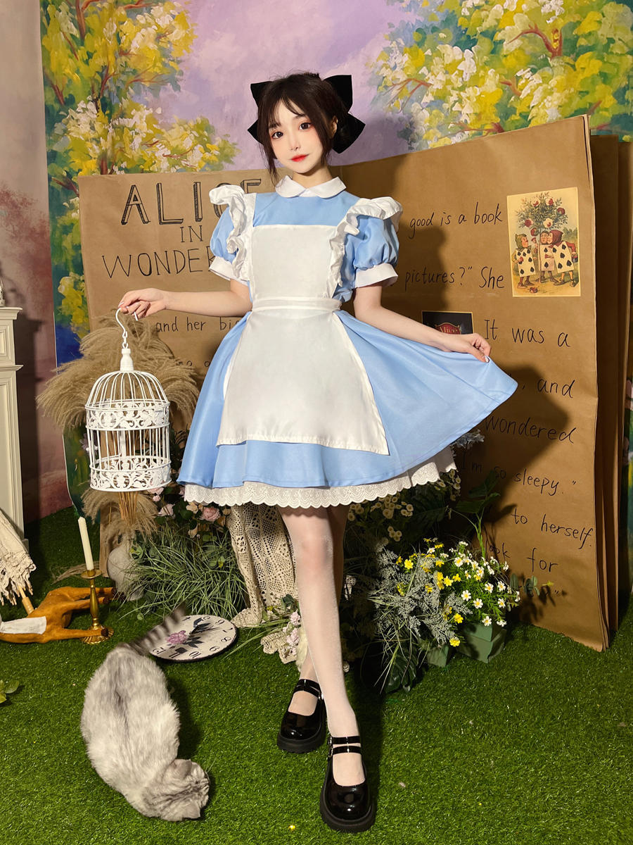 Blue cute dress