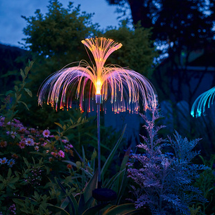 Solar Light Mellon Light Fiber Colorful Color-changing Villa Courtyard Garden Outdoor Waterproof Landscape Decorative Light