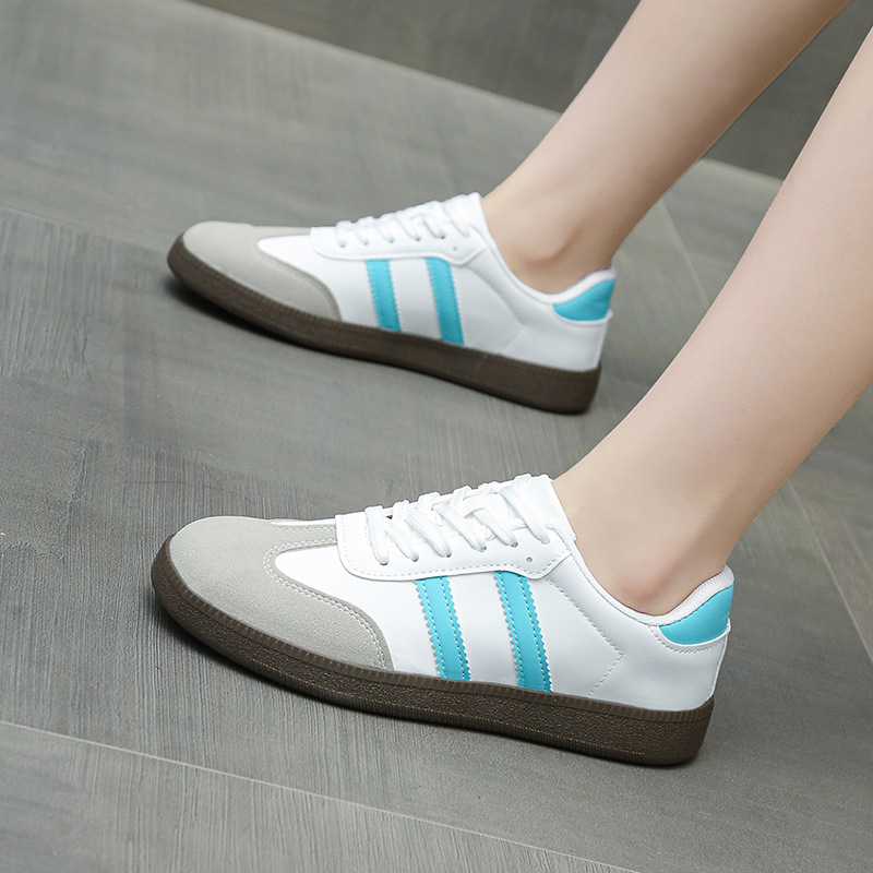 Zapatos de mujer de exportación 2026, primavera, lujo ligero, alta gama, versátiles, suela blanda, informales, estilo alemán, cómodos, tipo A-gan