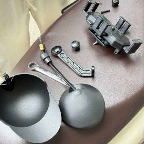 Cb78-058 Sunshade and Rainproof Small Helmet Octopus Navigation Shock Absorption Anti-Theft Fixed Cycling Mobile Phone Holder