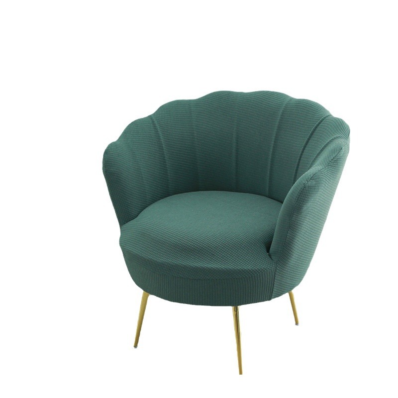 Cubierta de silla de pétalo nuevo jacquard elástico Four Seasons Universal maquillaje silla palillos cubierta arco anti-gato cero