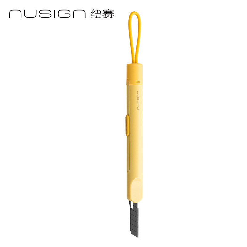 Delicense NS067 cuchillo de arte portátil cuchillo expreso cuchillo negro anti-oxidable cuchillo de silicona portátil