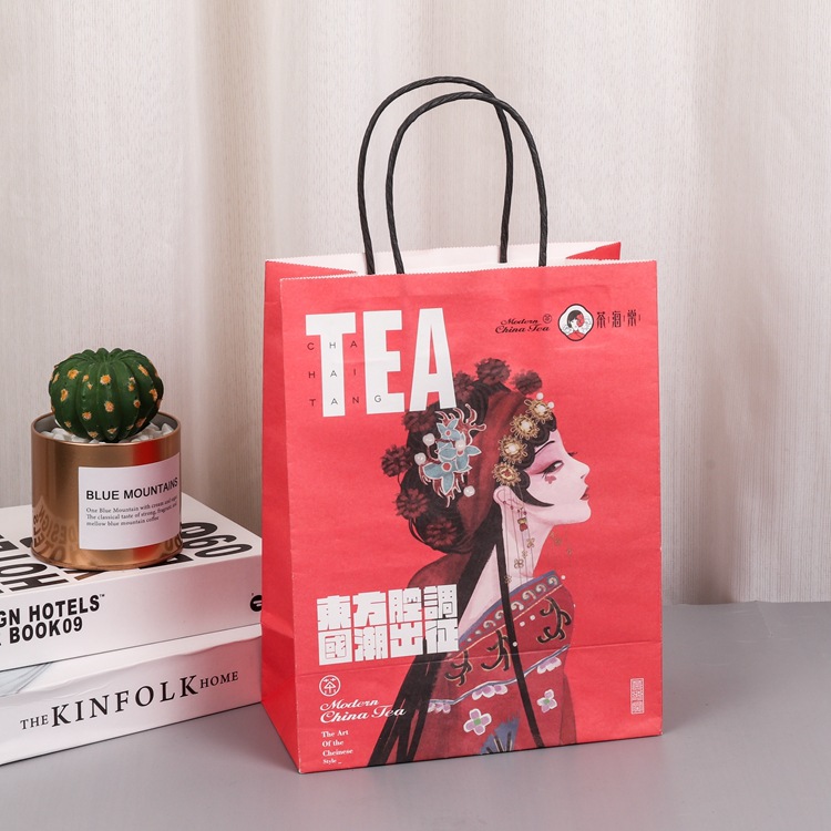 手提袋纸袋包装礼品袋礼物服装店衣服女装印logo供应批发