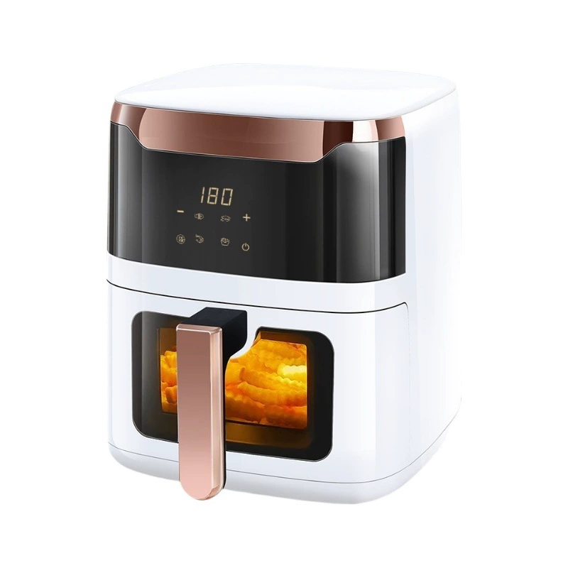 Household air fried pot brand new visible multi -functional full -automatic oven integrated air This pot touch type