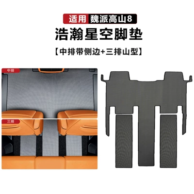 [Immense Starry Sky] Suitable for Car Carpet - original-car-water-cup-holder-original-car-floor-mat-middle-row-with-sides-three-rows