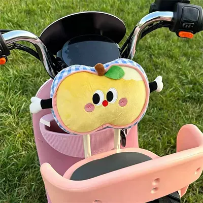 Elektromobil üçün bamper qoruyucu yastıqlar: Anti-Collision Pad for Babies, Universal - yellow-apple-2028cm