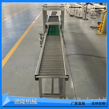 饮料灌装滚筒输送机防倒罐导向辊道线 瓶装水碳酸饮料输送线定制