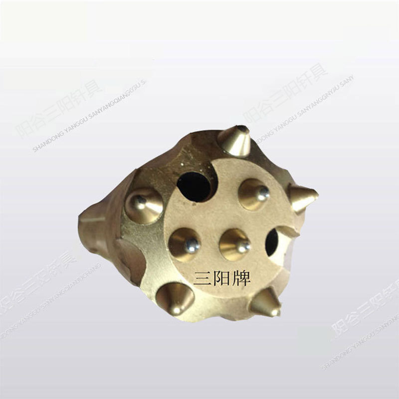 76矿山钻头    低风压潜孔钻头 冲击器钻头