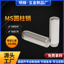 厂家直销MS圆柱销正公差滚针SUJ2实心销光轴销子光棒销量大优惠