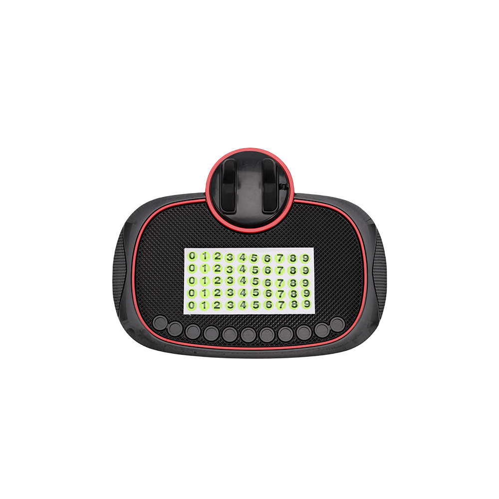 Soporte del teléfono móvil del coche multifuncional creativo estera antideslizante consola central del coche tablero de instrumentos del coche soporte giratorio de navegación