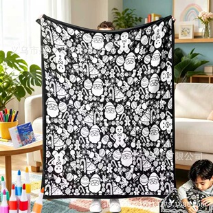 �羳��ƷDIY Coloring Blanket �ֹ��T�f̺�ӿ羳�əCϴ�p�ӼӺ�