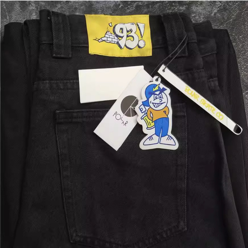 2026 In-Stock Polar Big Boy 93 Jeans Y2K Hip-Hop Cartoon Pattern Embroidered Loose Jeans for Men 2026 In-Stock Polar Big Boy 93 Jeans Y2K Hip-Hop Cartoon Pattern Embroidered Loose Jeans for Men