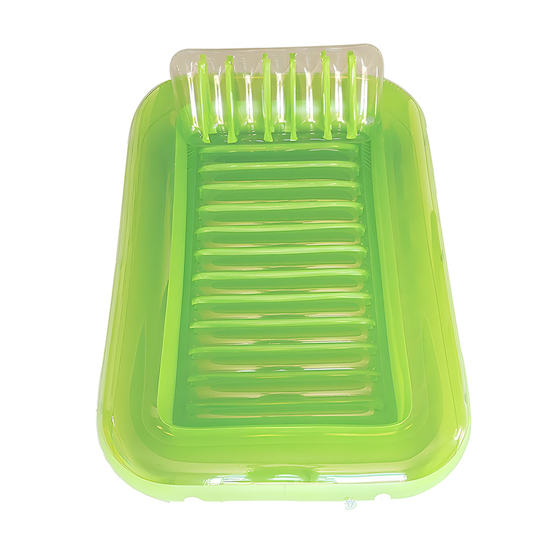 Colchoneta inflable para agua, balsa flotante creativa, anillo de natación, juguete acuático, cama de agua inflable, plegable, transfronterizo