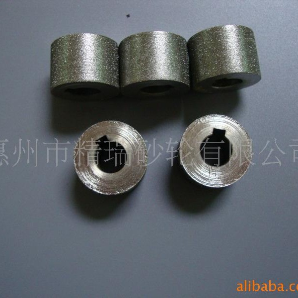 内径研磨小砂轮，专业做各种非标砂轮，异形内外圆磨砂轮