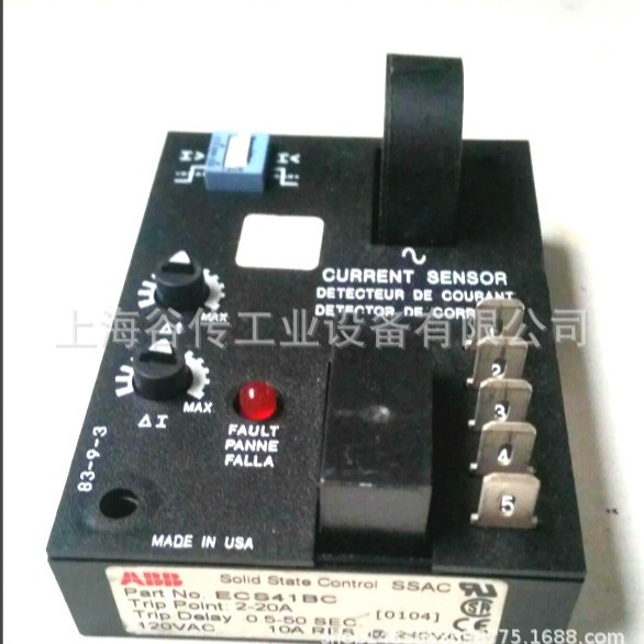 原装进口 墨西哥产 ABB 电流传感器 电流模块 ECS41BC 上海谷传