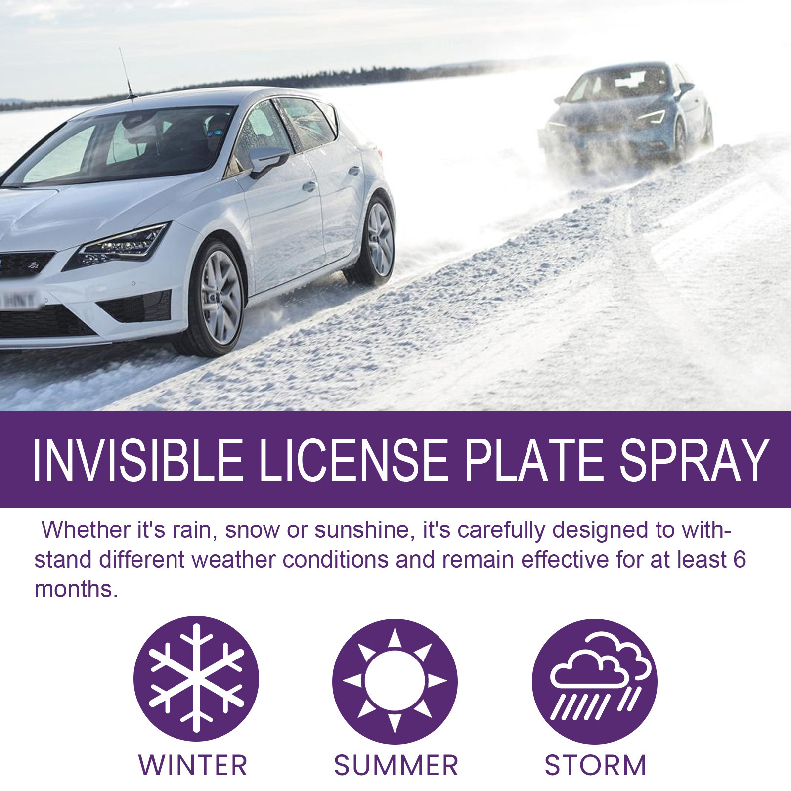Rayhong Car Coating Spray, Long-Lasting Coating Spray for Daily Car Use, Car Protection and Care Spray