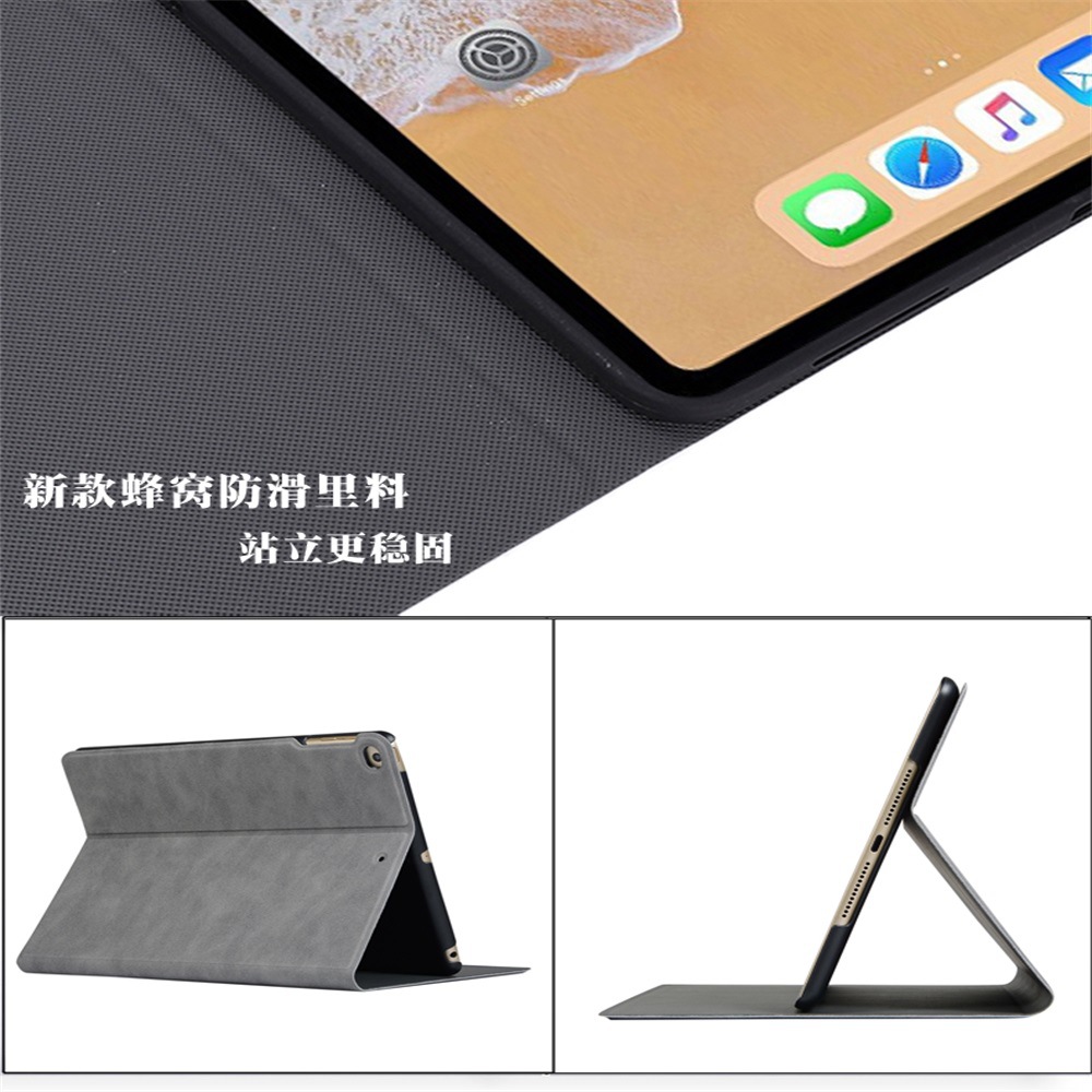 Aplicable iPad 10 2022 cubierta protectora de cabeza de ciervo retro 10.2 Air5 Pro 11 figura de ciervo cuero plano