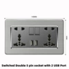 Double United USB more five holes
