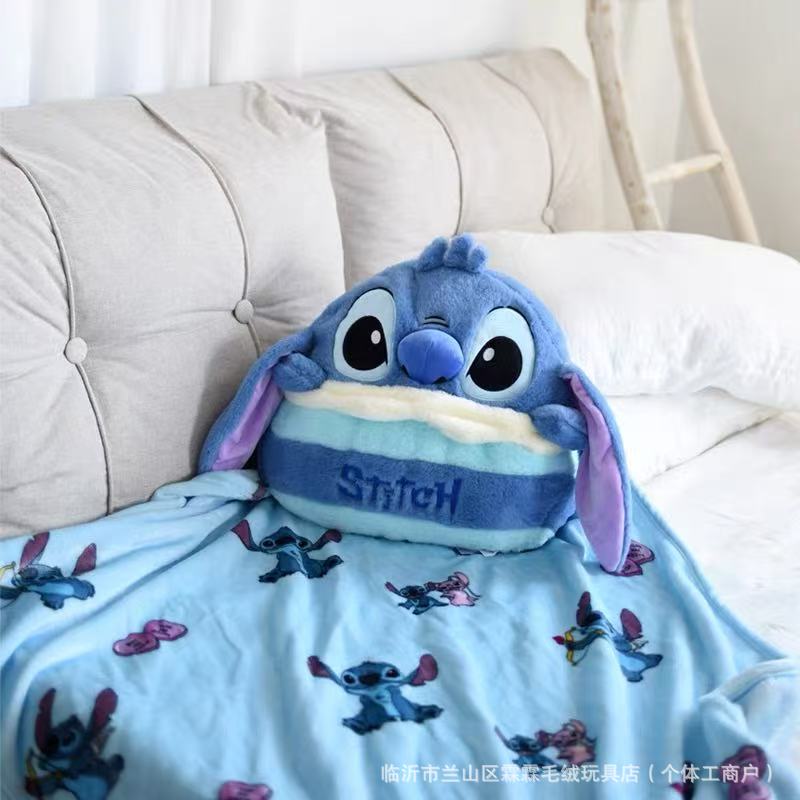 New Disney Stitch pillow, headboard cushion, Stitch nap pillow, cushion toy, plush toy