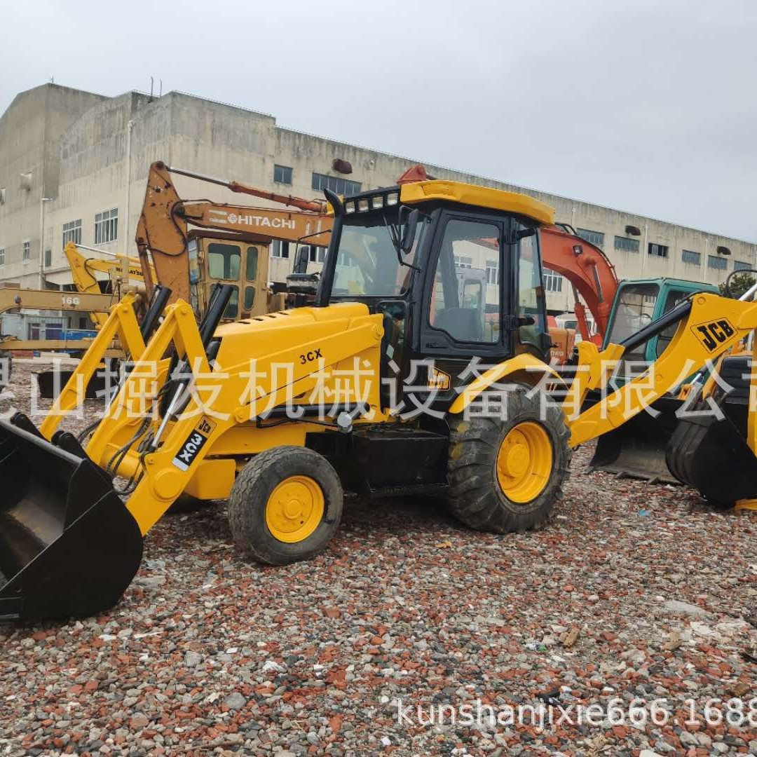 二手两头忙挖掘机装载机JCB4CX，JCB3CX
