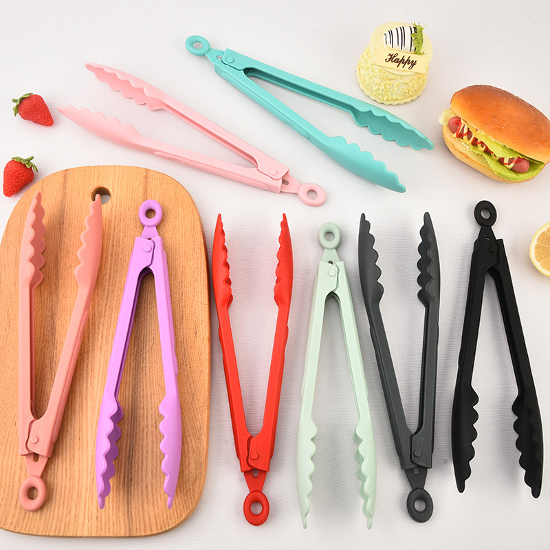 PP one-piece clip plastic food clip barbecue clip kitchen anti-scalding tool baking food bread cake clip