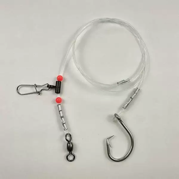 Cross-Border Export of Amazon Stainless Steel Large Grouper and Tuna Hook Fishing Rigs for Surf Fishing