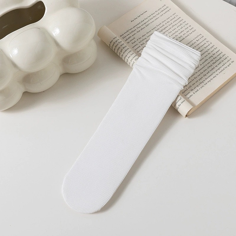 Calcetines apilados Calcetines de hielo de verano para mujer Calcetines delgados con agujeros Calcetines Calcetines Modal Calcetines de confinamiento deshuesados