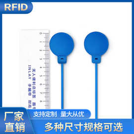 高频RFID电子扎带封条 NFC扎带 国产M1扎带标签 F08电子封条