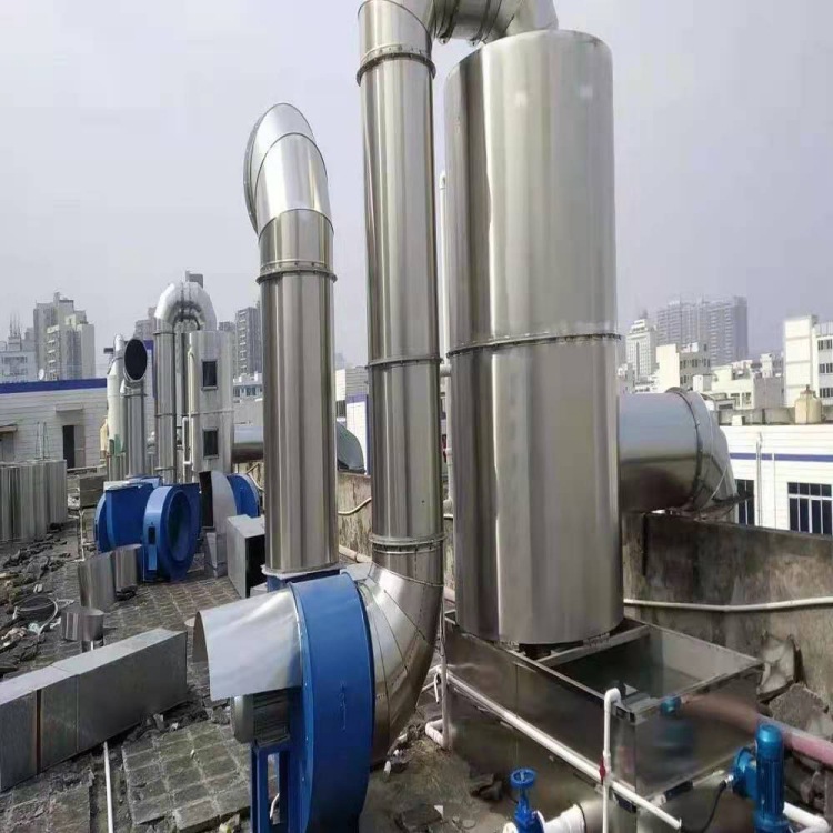 车间废气处理 臭气净化设备 工业废气净化喷淋塔 臭气处理塔