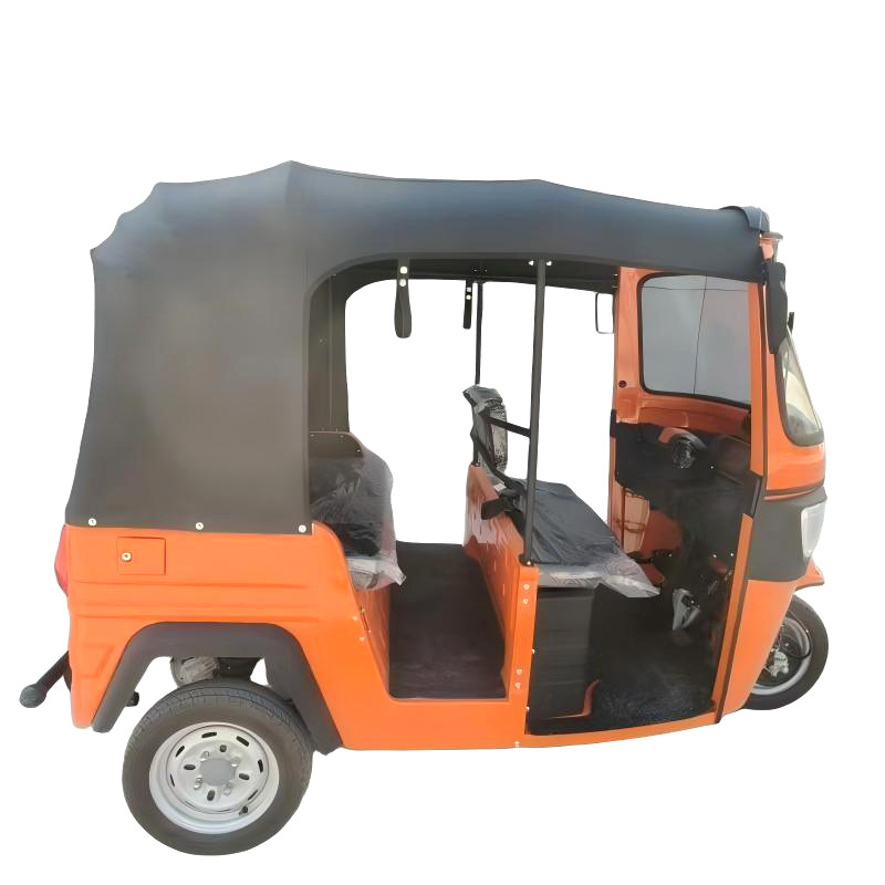Triciclo de tres ruedas eléctrico de tres ruedas de viaje turístico con cabina de viaje de pasajeros
