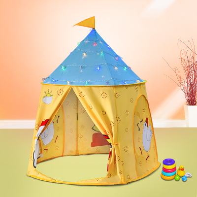 兒童帳篷室內遊戲屋家用男孩女孩寶寶公主城堡小房子玩具屋蒙古包