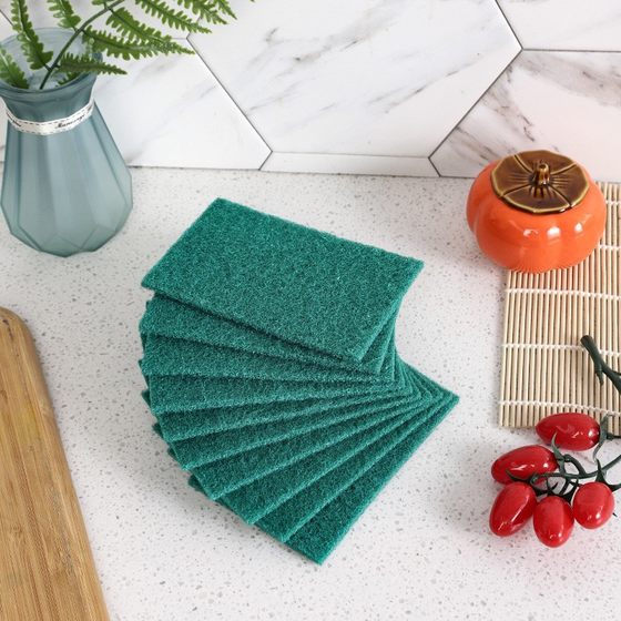 New Emery Cleaning Cloth Brush Pot Washing Dishes Rust Removal Decontamination Acrylic Particle Brushed Cloth Kitchen Magic Wipe