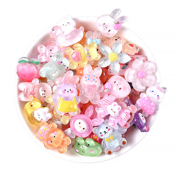 Cream cartoon accessories